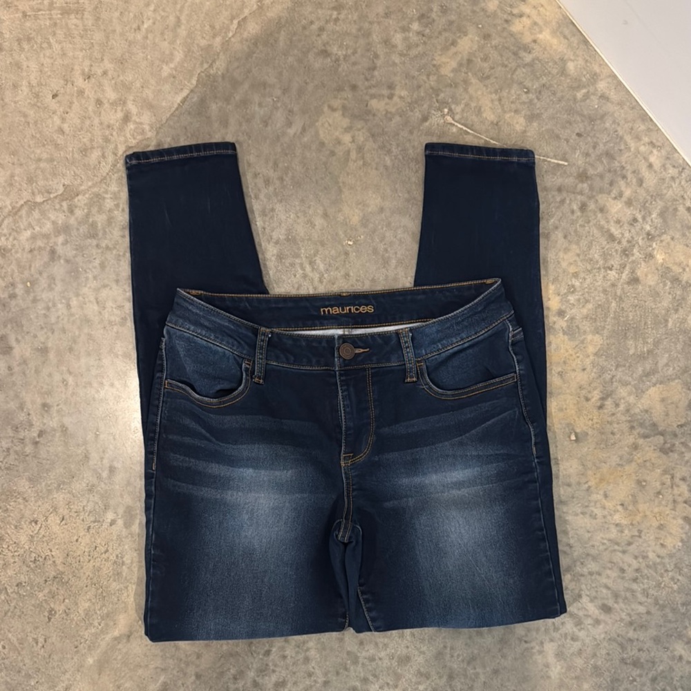 Maurices Women's Dark Blue Jeans